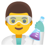 Мъж учен - Noto Color Emoji