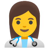 Здравна работничка - Noto Color Emoji