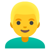 Блондин - Noto Color Emoji