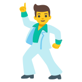 Танцуващ мъж - Noto Color Emoji