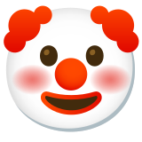 Клоунско лице - Noto Color Emoji