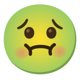 Лице пред повръщане - Noto Color Emoji