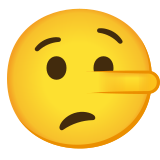 Лъжещо лице - Noto Color Emoji
