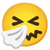 Кихащо лице - Noto Color Emoji
