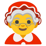 Баба коледа - Noto Color Emoji