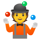 Жонглиране - Noto Color Emoji