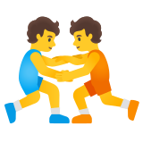 Борци - Noto Color Emoji
