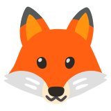 Лисица - Noto Color Emoji
