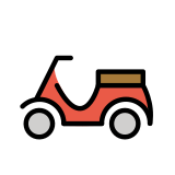 Моторен скутер - OpenMoji