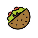 Пълнена питка - OpenMoji