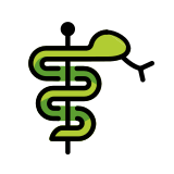 Символ за медицина - OpenMoji