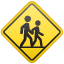 Внимание – деца знак U+1F6B8 Внимание – деца знак U+1F6B8