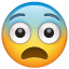 Уплашено емоджи U+1F628 Уплашено емоджи U+1F628