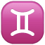 Зодия Близнаци U+264A Зодия Близнаци U+264A