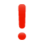 Удивителен знак емоджи U+2757 Удивителен знак емоджи U+2757