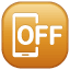 Изключен смартфон символ U+1F4F4 Изключен смартфон символ U+1F4F4
