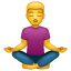Йога емоджи U+1F9D8 Йога емоджи U+1F9D8