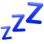 Сън символ U+1F4A4 Сън символ U+1F4A4